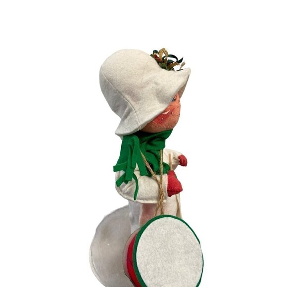 Annalee 12" White Drummer Boy Christmas Holiday Pre-Owned Near‎ Mint - Picture 3 of 6